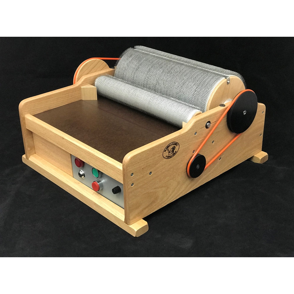 Clemes & Clemes Elite Crankless Drum Carder – Northwest Yarns